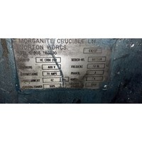 Fixed melting furnace MORGAN electric 200kg